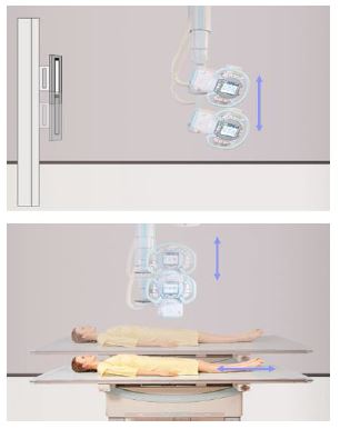 RTG kostno-płucne do radiografii Shimadzu Corporation RADspeed Pro Automatic