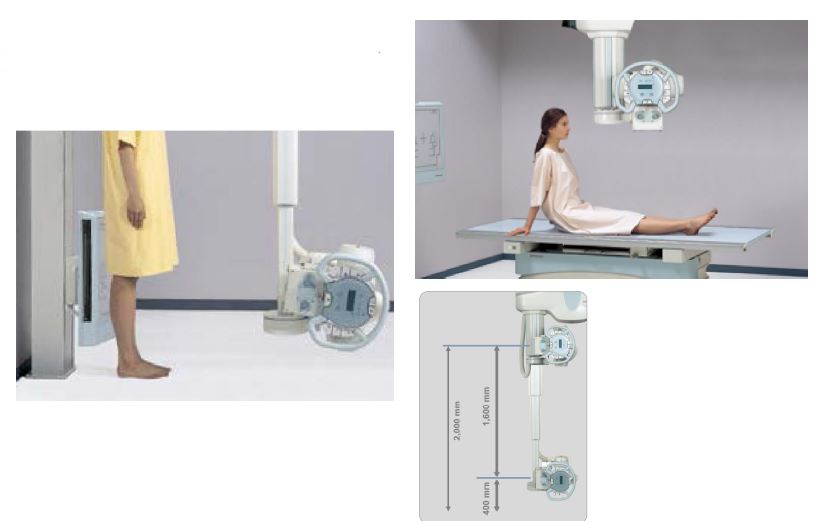 RTG kostno-płucne do radiografii Shimadzu Corporation RADspeed PRO MC + FPD