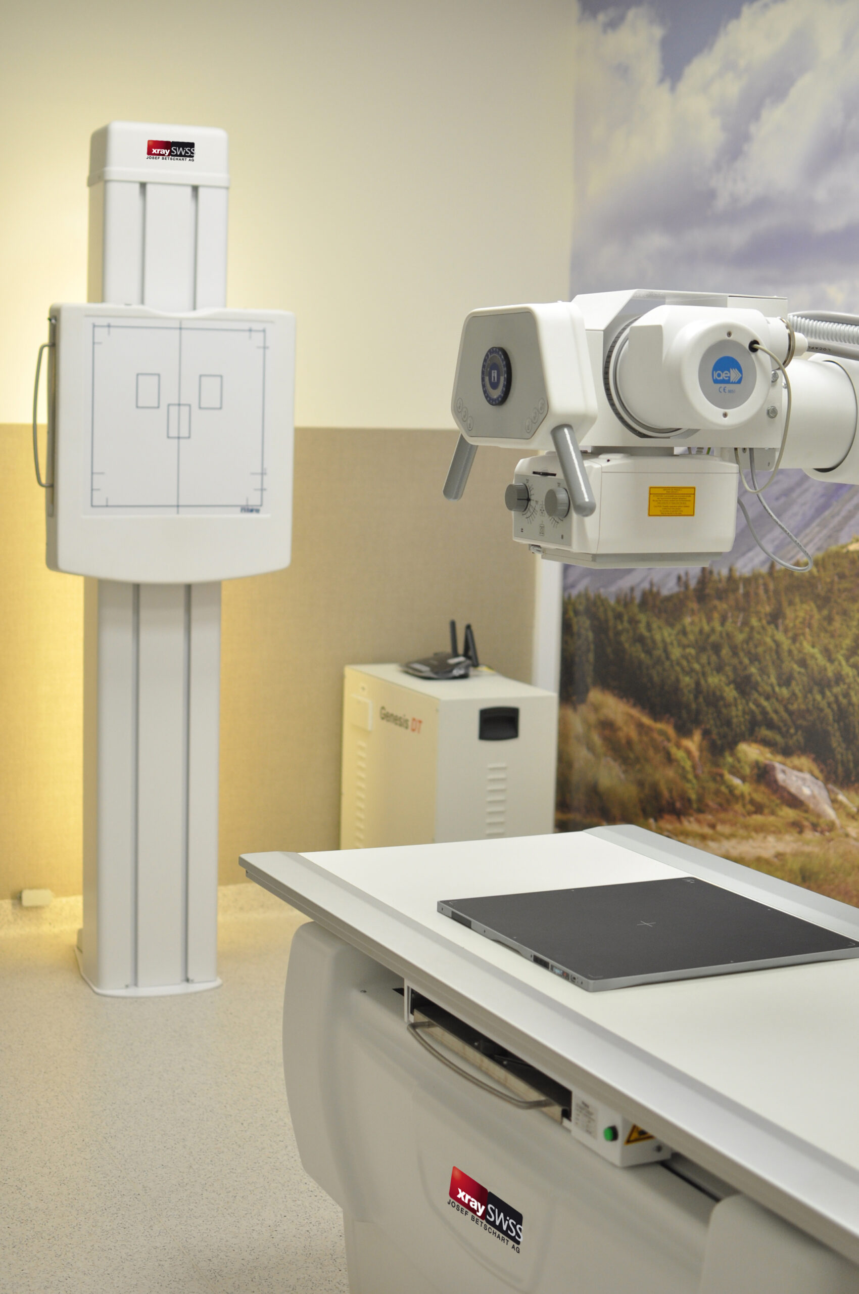 RTG kostno-płucne do radiografii xray SWISS Josef Betschart AG CombiFloor