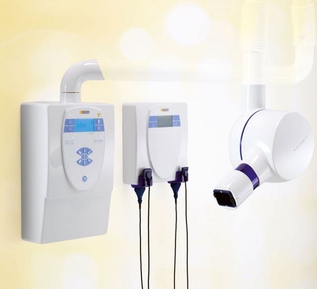 RTG punktowe wewnątrzustne Sirona Heliodent Plus