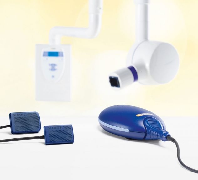 RTG punktowe wewnątrzustne Sirona Heliodent Plus