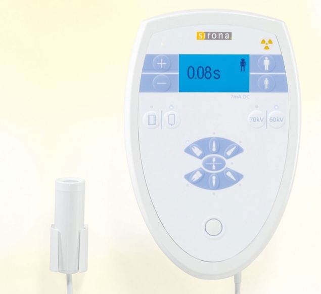 RTG punktowe wewnątrzustne Sirona Heliodent Plus