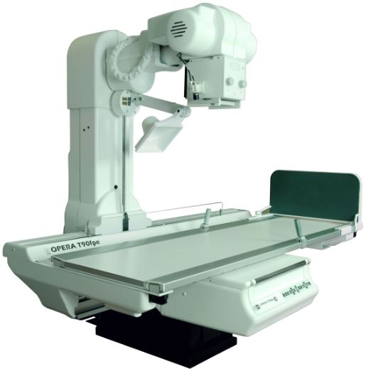 RTG zdalnie sterowane, uniwersalne do radiografii i fluoroskopii GMM OPERA T