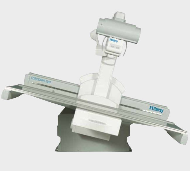 RTG zdalnie sterowane, uniwersalne do radiografii i fluoroskopii Italray CLINODIGIT EVO
