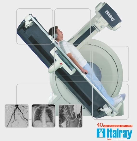 RTG zdalnie sterowane, uniwersalne do radiografii i fluoroskopii Italray CLINODIGIT OMEGA