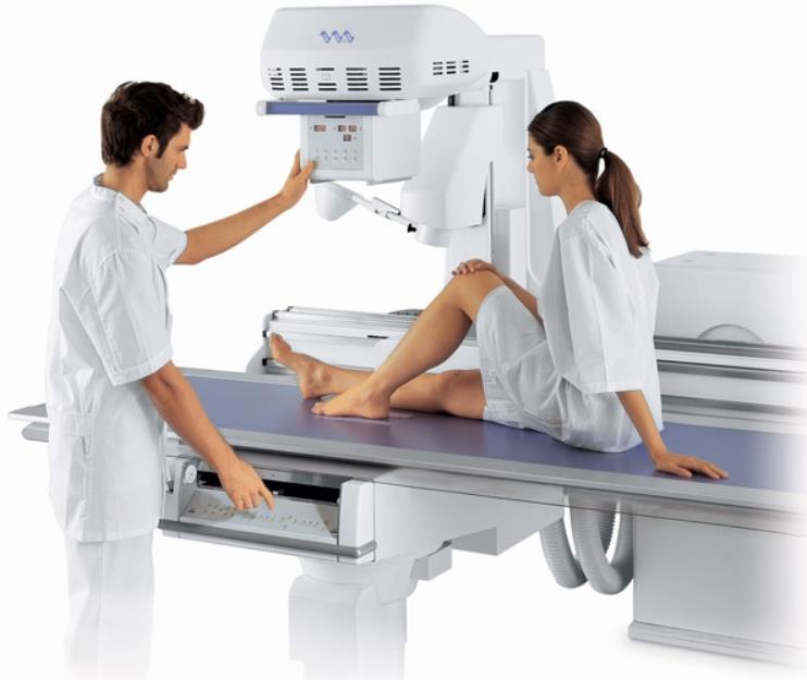 RTG zdalnie sterowane, uniwersalne do radiografii i fluoroskopii MECALL CLISIS