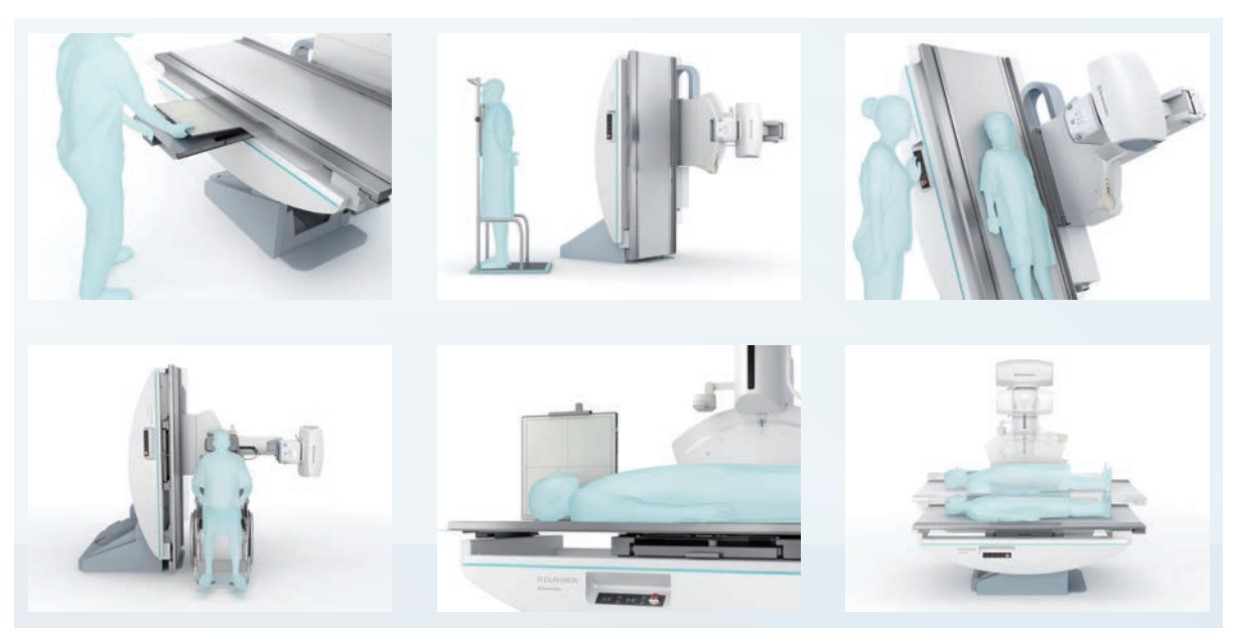 RTG zdalnie sterowane, uniwersalne do radiografii i fluoroskopii Shimadzu Corporation Flexavision F4