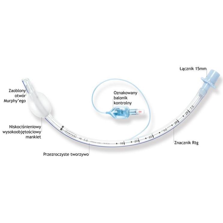 Rurki intubacyjne ICU Medical Rurka intubacyjna do krótkotrwałych intubacji