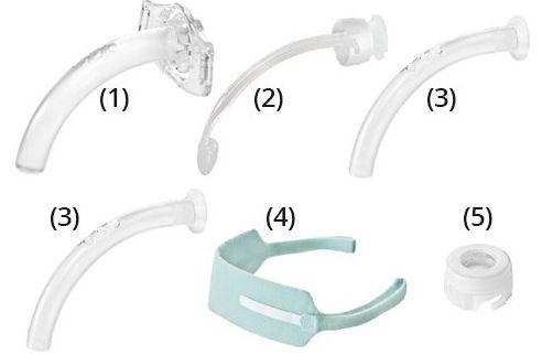 Rurki tracheostomijne jednorazowe SUMI KAN bez mankietu, fenestracyjna