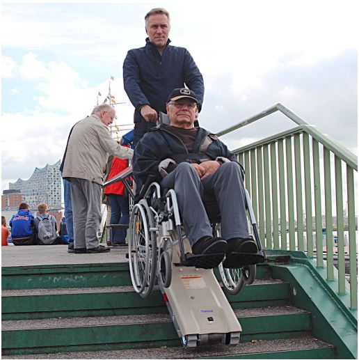 Schodołazy gąsienicowe Lehner Lifttechnik Treppenkuli SA 3