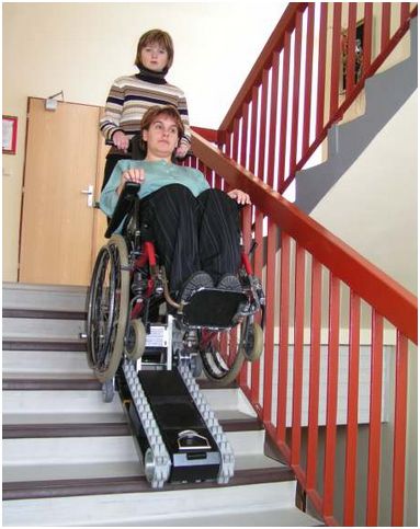 Schodołazy gąsienicowe S.A.B. Technology CLIMBER 1