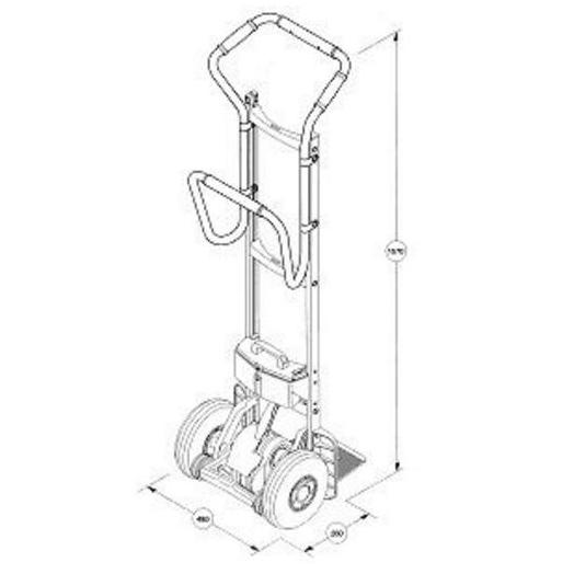 Schodołazy towarowe SANO LIFTKAR SAL ERGO 140