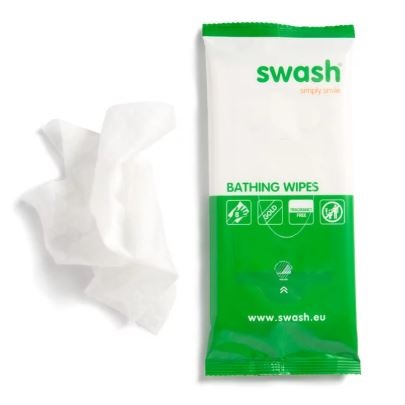 Ściereczki i chusteczki do mycia ciała pacjenta Swash Gold Wipes