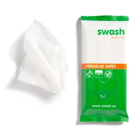 Ściereczki i chusteczki do mycia ciała pacjenta Swash Perineum Wipes