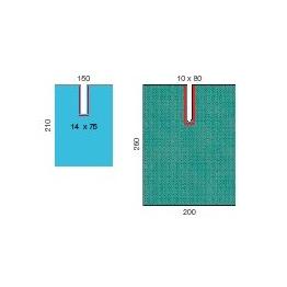 Serwety operacyjne – obłożenie pola operacyjnego Lohmann & Rauscher Raucodrape z wycięciem „U”