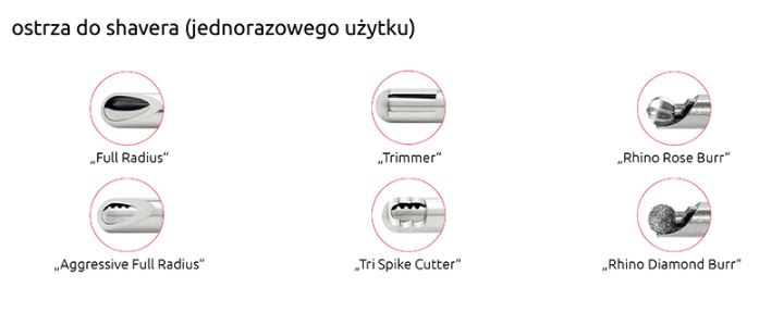 Shavery artroskopowe Nouvag HighSurg 11