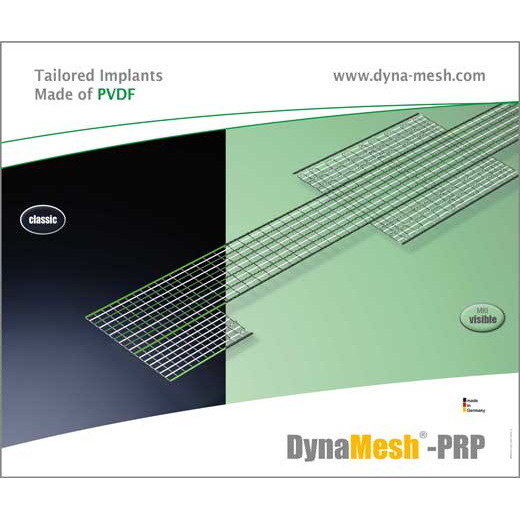 Siatki i taśmy do zabiegów urologicznych FEG Textiltechnik DynaMesh-PRP