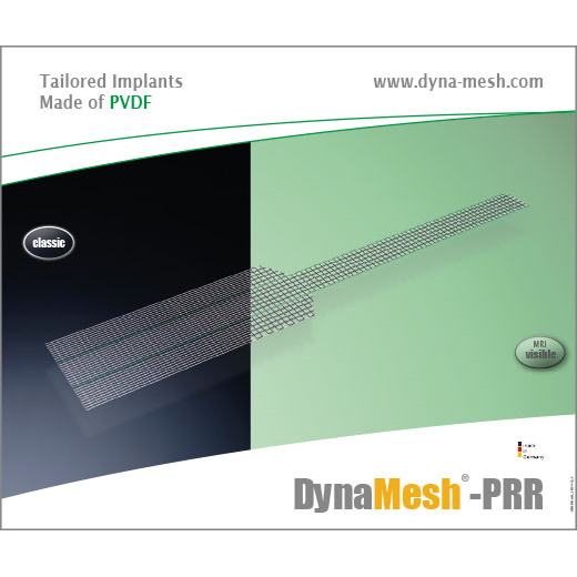 Siatki i taśmy do zabiegów urologicznych FEG Textiltechnik DynaMesh-PRR