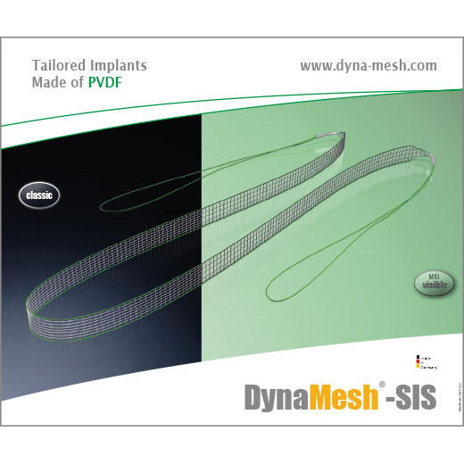 Siatki i taśmy do zabiegów urologicznych FEG Textiltechnik DynaMesh-SIS