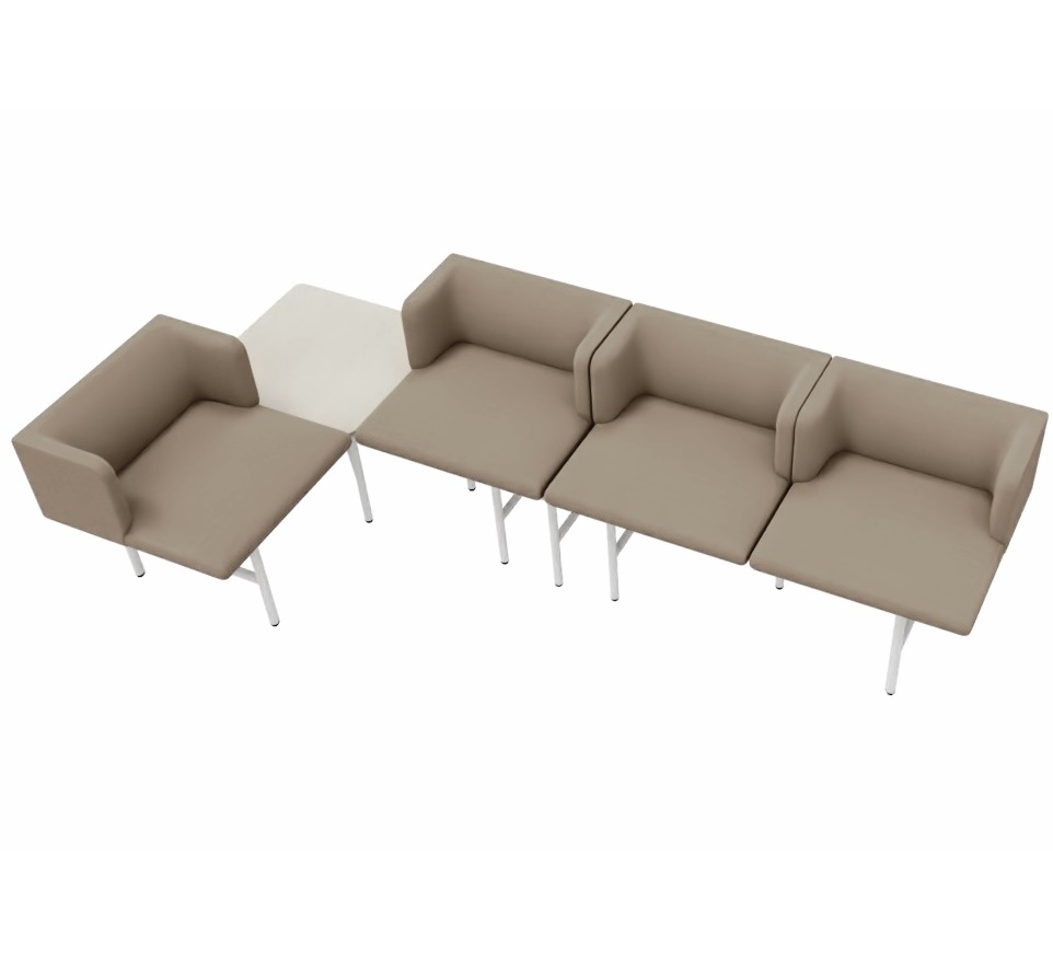 Siedziska modułowe do poczekalni medycznych MEBLANT Agora