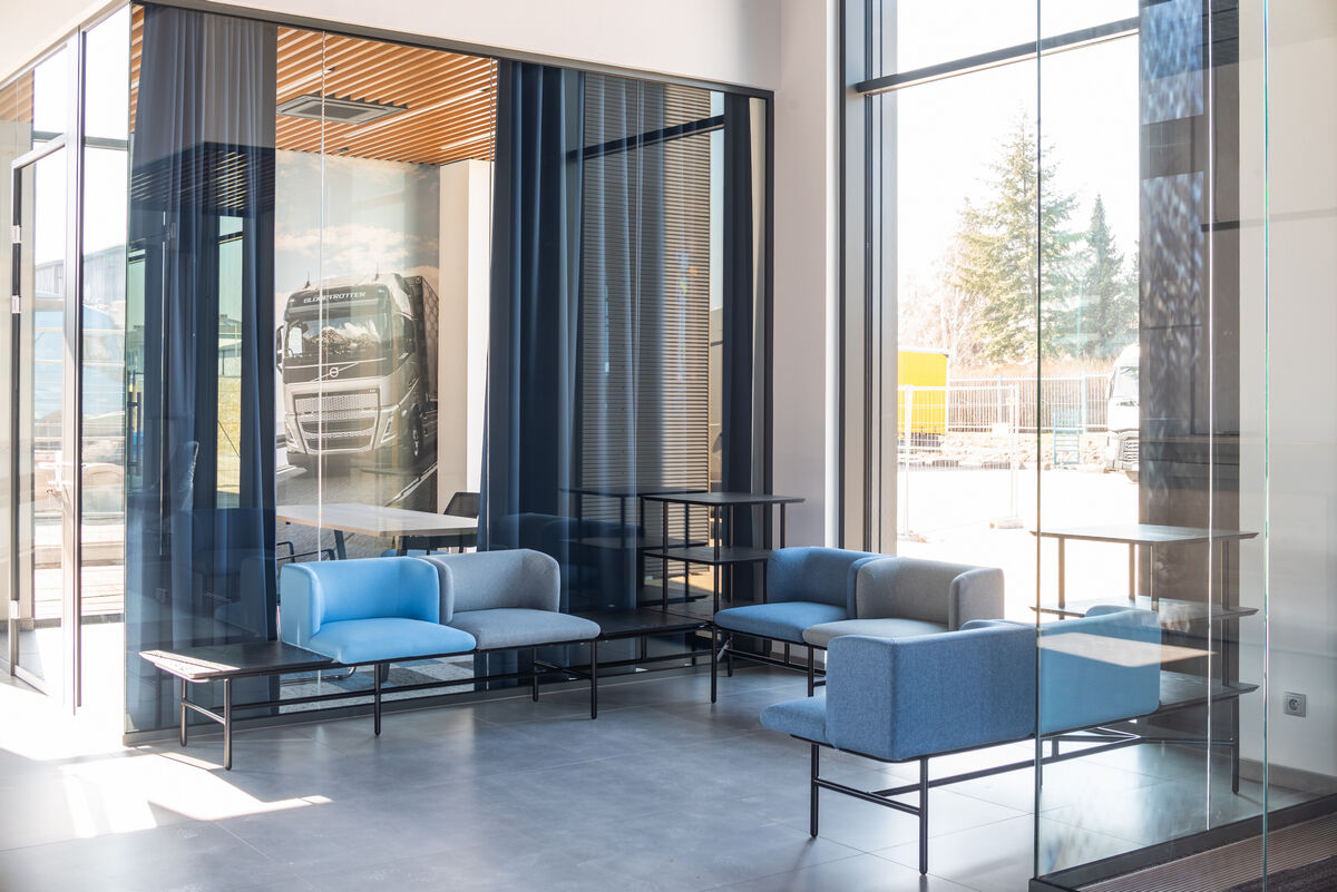 Siedziska modułowe do poczekalni medycznych MEBLANT Agora