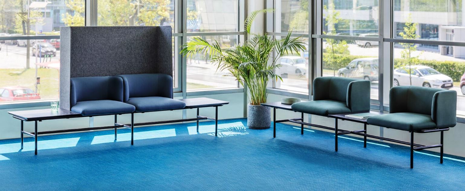 Siedziska modułowe do poczekalni medycznych MEBLANT Agora