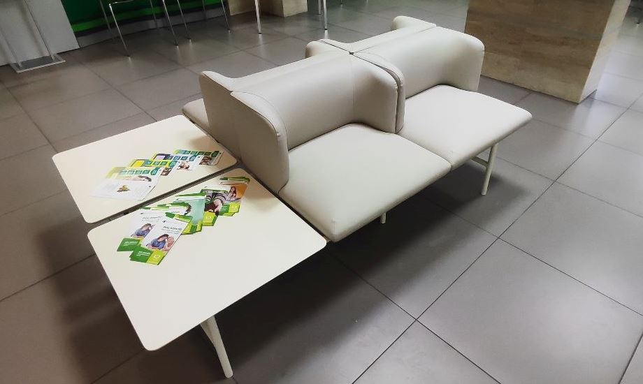 Siedziska modułowe do poczekalni medycznych MEBLANT Agora