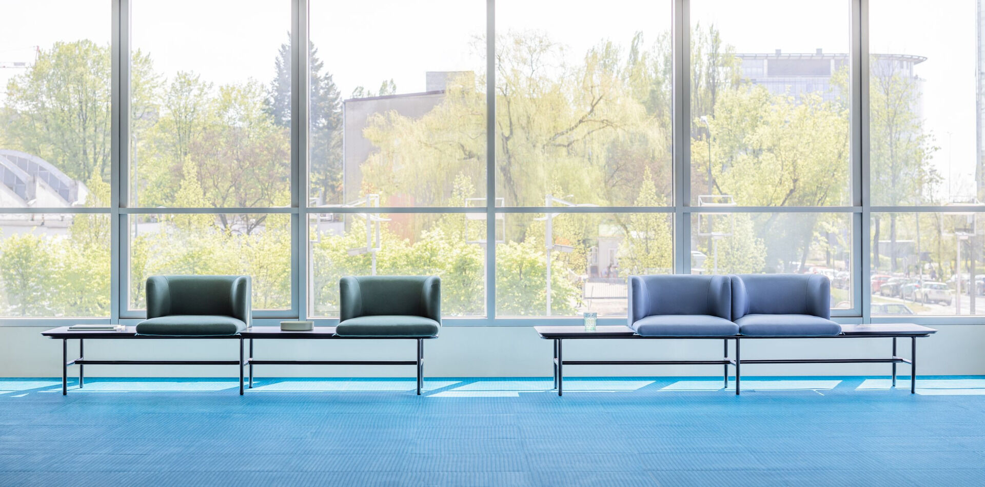 Siedziska modułowe do poczekalni medycznych MEBLANT Agora