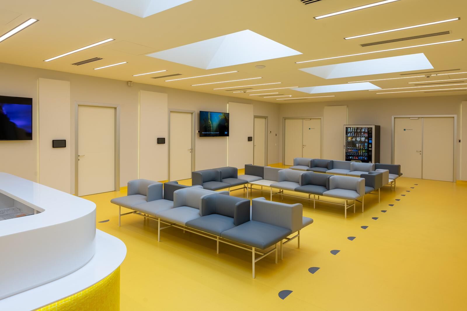 Siedziska modułowe do poczekalni medycznych MEBLANT Agora