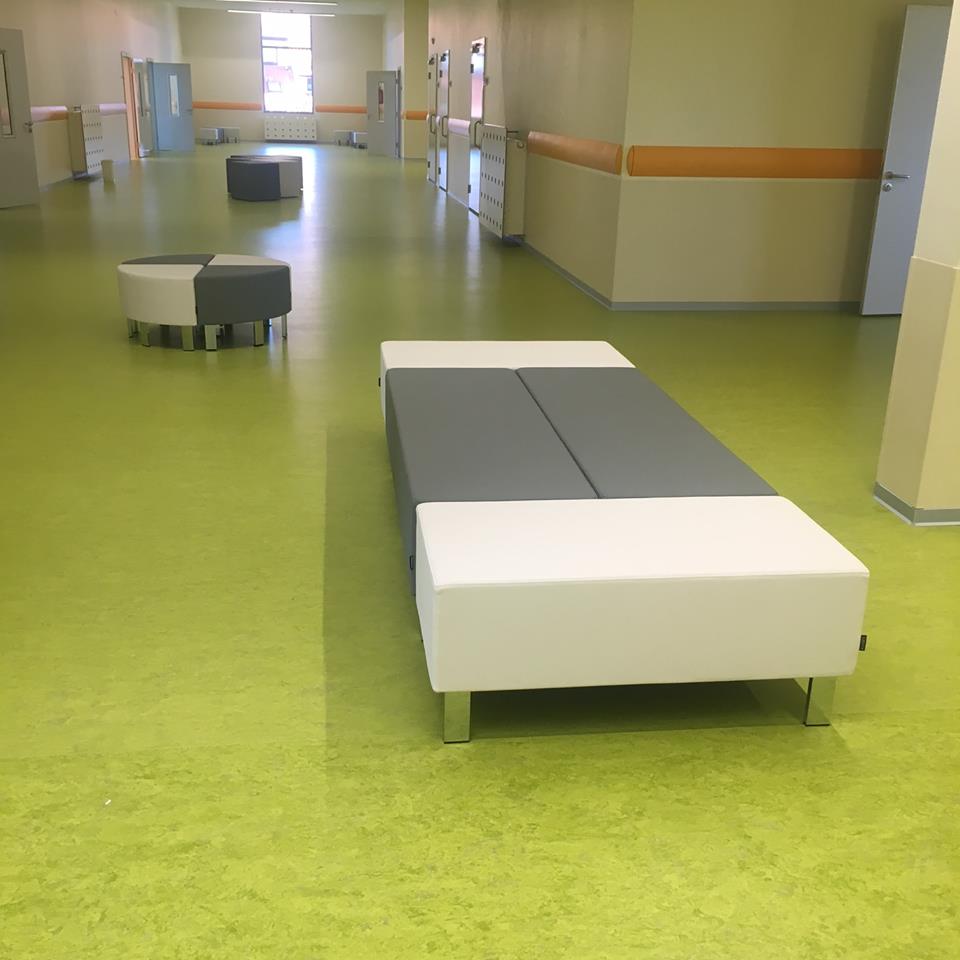 Siedziska modułowe do poczekalni medycznych MEBLANT Snake