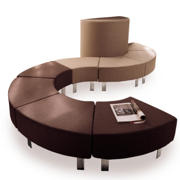 Siedziska modułowe do poczekalni medycznych MEBLANT Snake