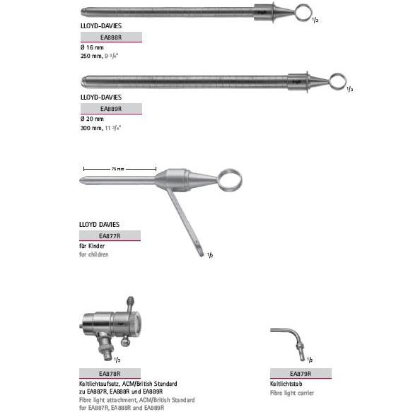 Sigmoidoskopy B.Braun Sigmoidoskopy i proktoskopy