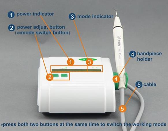 Skalery stomatologiczne VRN K08D