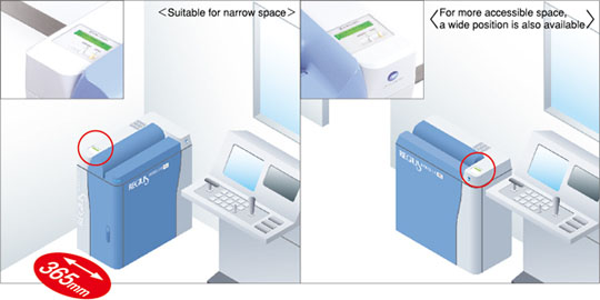 Skanery płyt obrazowych (radiografia pośrednia) Konica Minolta Regius 110