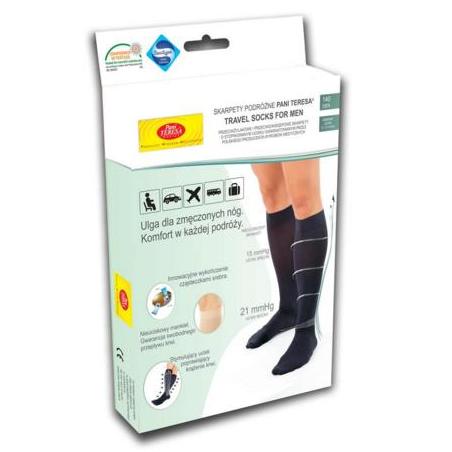 Skarpety uciskowe Pani Teresa Medica Travel for Men