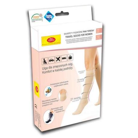 Skarpety uciskowe Pani Teresa Medica Travel for Women