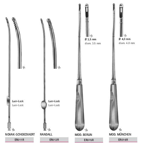 Skrobaczki i łyżeczki ginekologiczne B.Braun Skrobaczki do biopsji endometrialnej