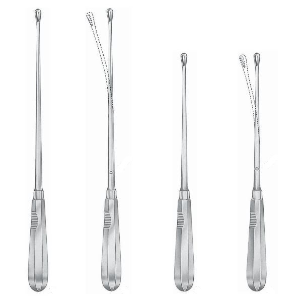 Skrobaczki i łyżeczki ginekologiczne nopa instruments Skrobaczki ginekologiczne