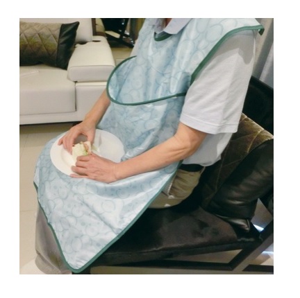 Śliniaki do karmienia pacjentów i osób niepełnosprawnych PDS CARE Fartuch na okruszki