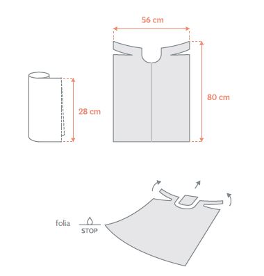 Śliniaki stomatologiczne Weber&Weber DentixPro Normal