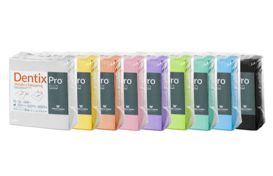 Śliniaki stomatologiczne Weber&Weber DentixPro Pocket