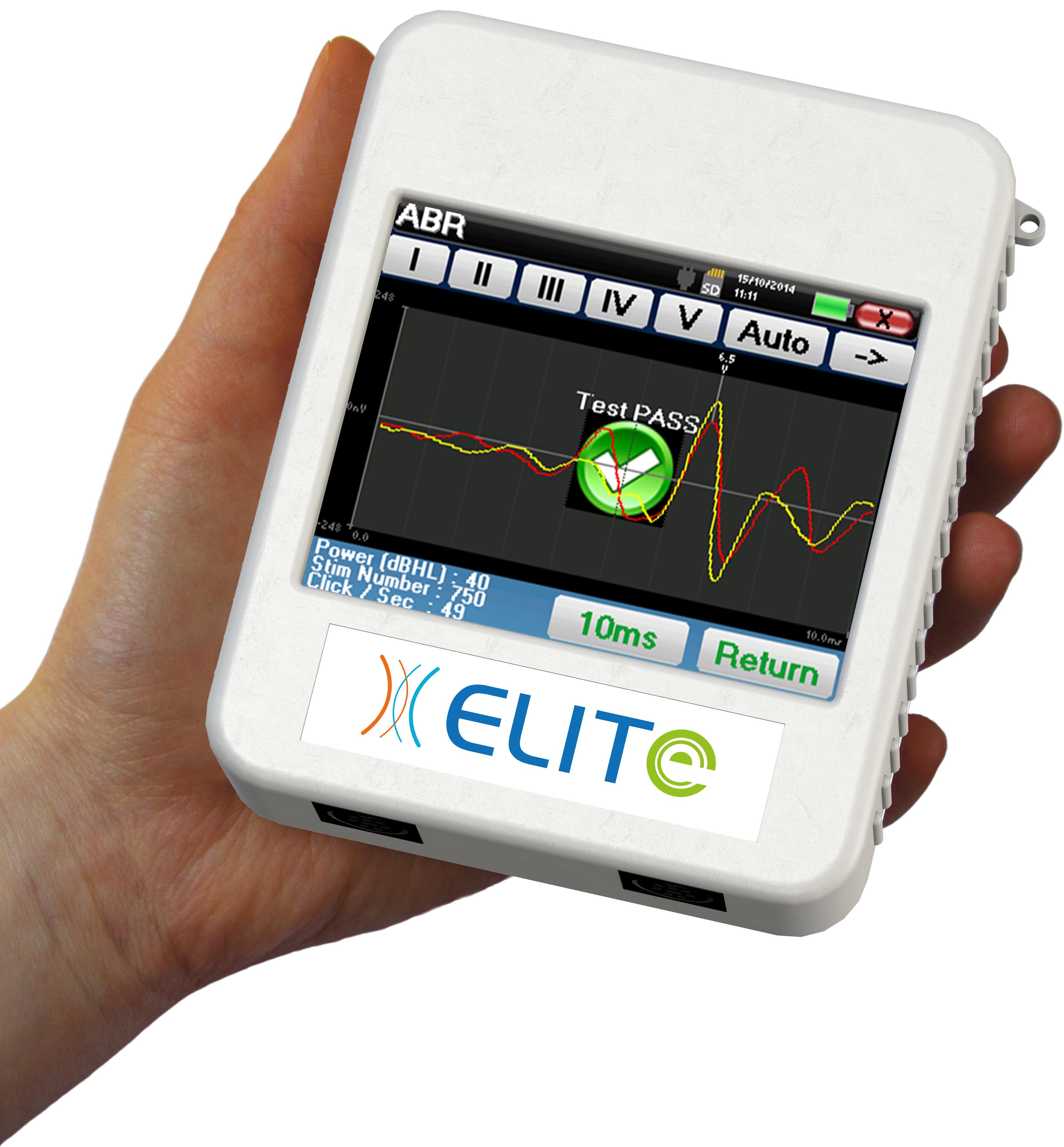 Słuchowe potencjały wywołane ABR/BERA ECHODIA ELITE ABR
