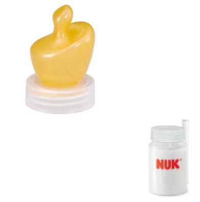 Smoczki do butelek dla dzieci z rozszczepem wargi i podniebienia NUK Standard