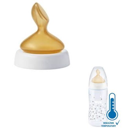 Smoczki do butelek dla dzieci z rozszczepem wargi i podniebienia NUK Standard
