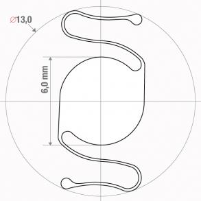 Soczewki wewnątrzgałkowe Soleco PMMA A130
