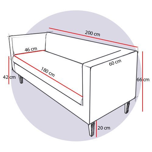 Sofy/kanapy do poczekalni medycznych Interio Mobili GRAFFITI