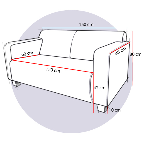 Sofy/kanapy do poczekalni medycznych Interio Mobili OSKAR