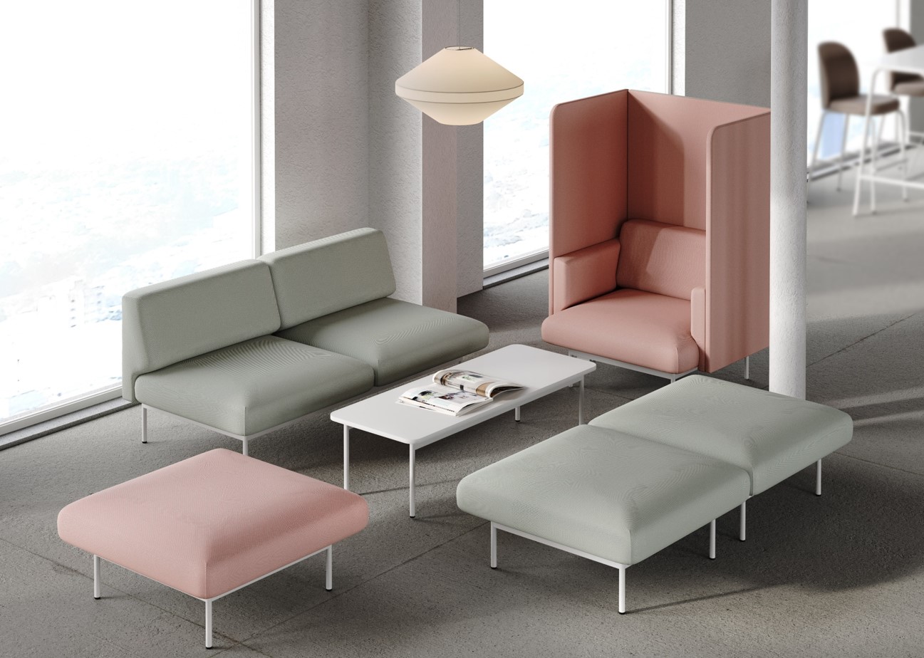 Sofy/kanapy do poczekalni medycznych MEBLANT Fora