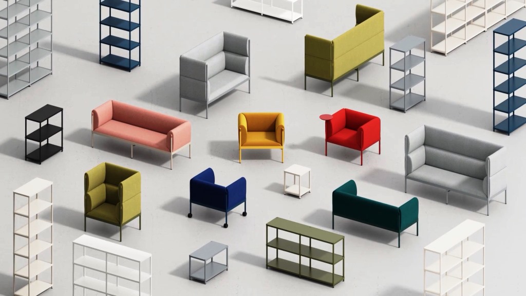 Sofy/kanapy do poczekalni medycznych MEBLANT Stilt