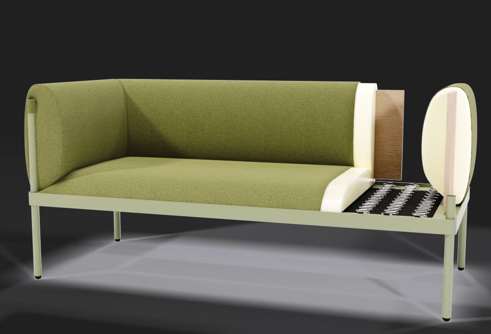 Sofy/kanapy do poczekalni medycznych MEBLANT Stilt